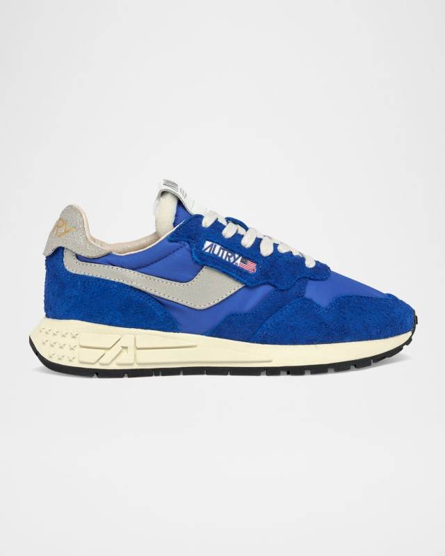 Reelwind Suede Retro Trainer Sneakers